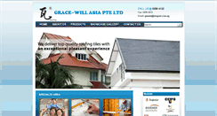 Desktop Screenshot of gracewill.com.sg